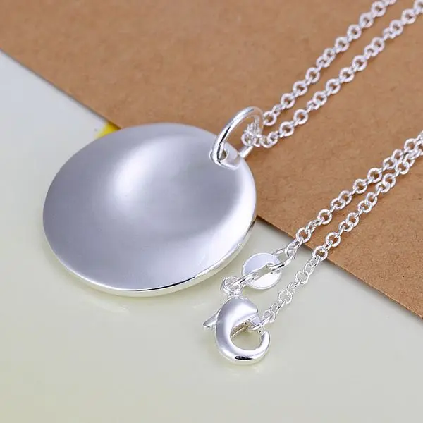 P067_2 Hot Selling Silver Color Necklaces For Women Jewelry Wholesale Factory Price 925 Fashion Pendants/apiajgpa | Украшения и