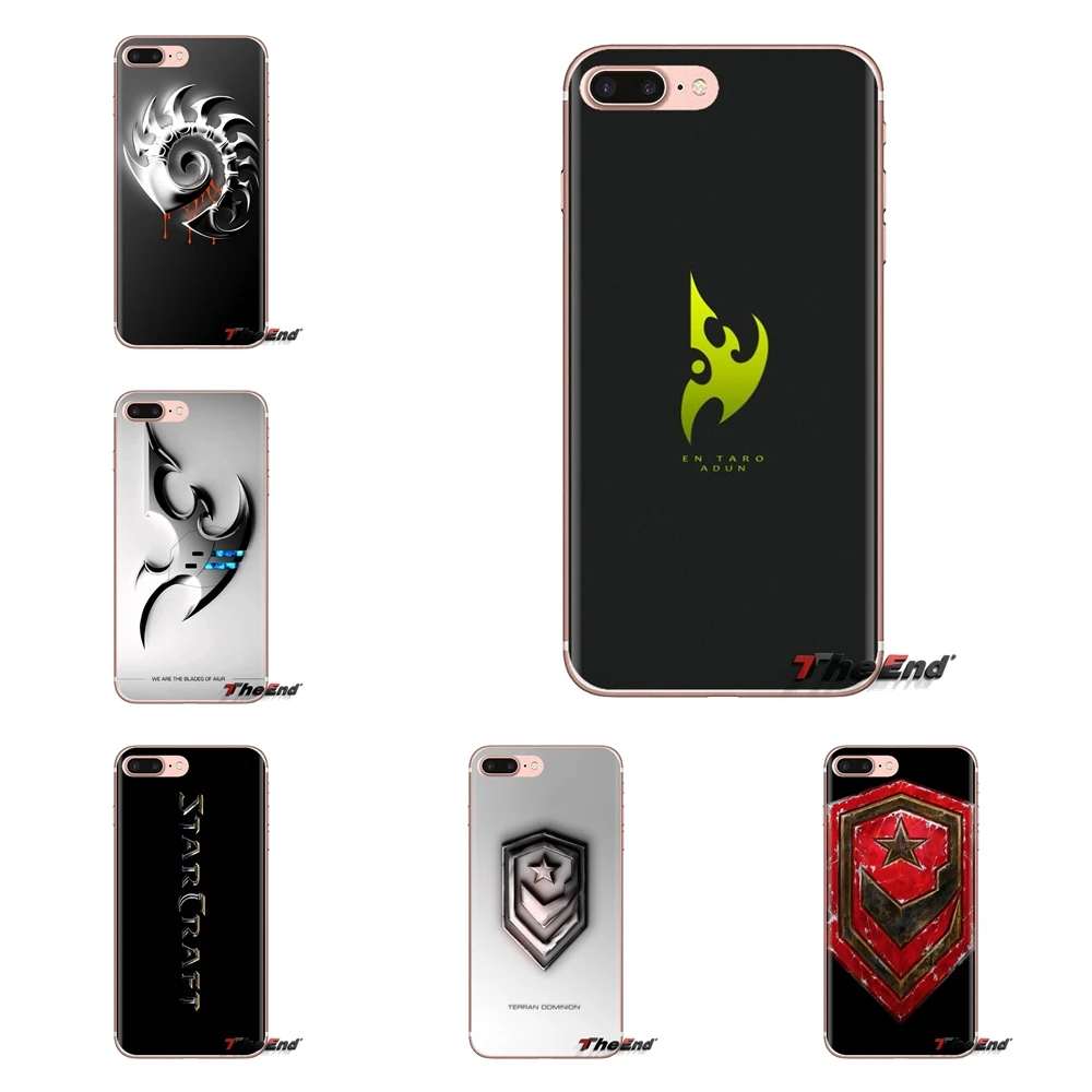 StarCraft логотип игры Метель для Xiaomi Mi3 Samsung A10 A30 A40 A50 A60 A70 Galaxy S2 Note 2 Grand Core Prime