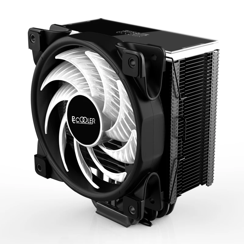 Pccooler 5 Heatpipe cpu кулер RGB 5V 3pin 12 см вентилятор для Intel 1366 AMD AM4 AM3 радиатор охлаждения процессора 120 мм тихий вентилятор для ПК
