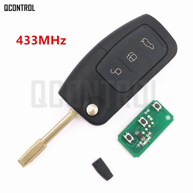 QCONTROL автомобиль дистанционного ключа подходит для Ford Fusion Focus беспроводной