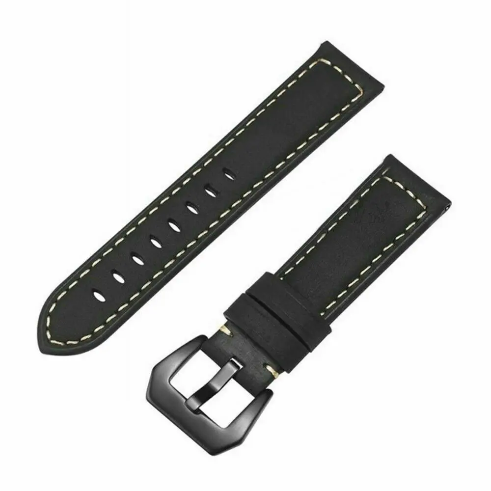 Кожаный ремешок SOONHUA для наручных часов браслет Samsung Galaxy Watch 46 мм/42 мм аксессуары |