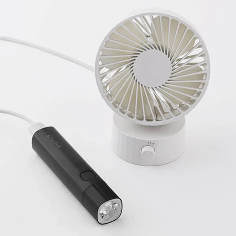 Оригинальный XiaoMi SOLOVE фонарик X3 USB Перезаряжаемый яркий EDC 3000 мАч Внешний