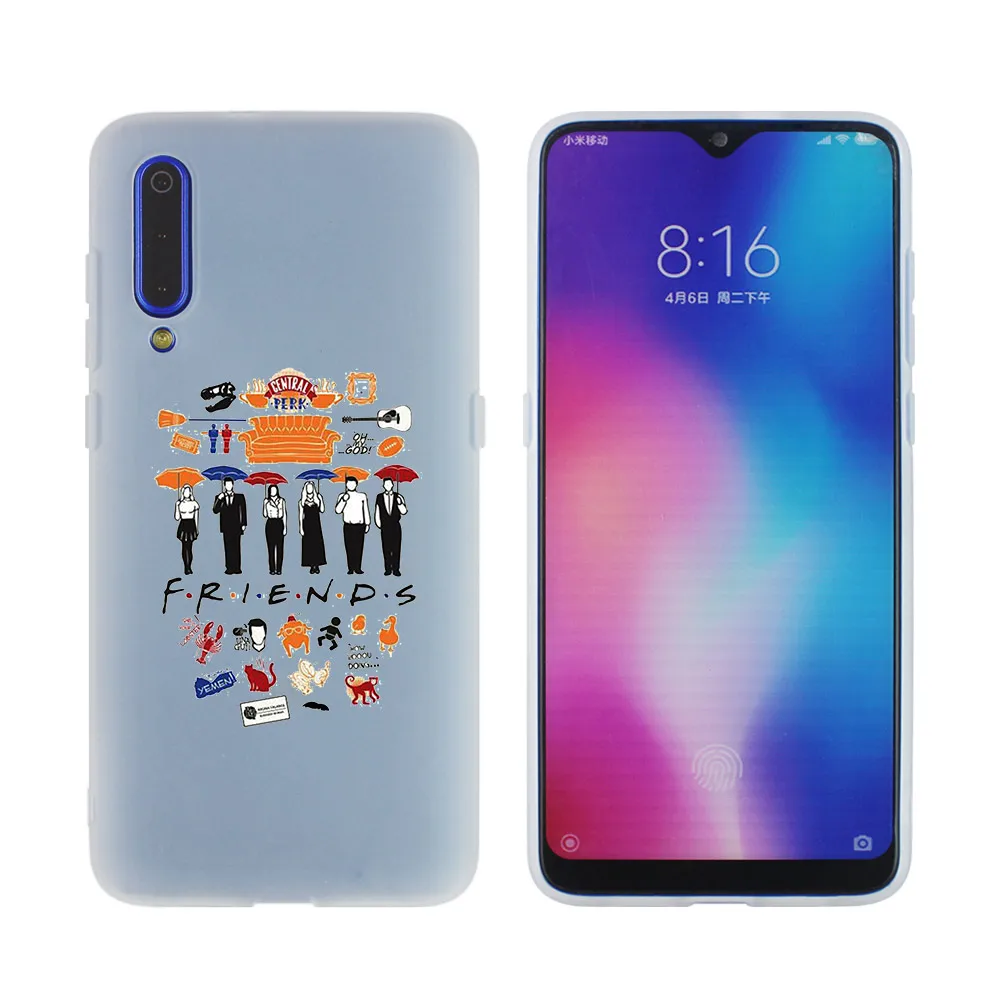 3D printing Мягкий чехол для телефона Perk coffee friends tv для Xiao mi 9 8 A2 A3 lite mi 9t CC9 9se 5X6 F1 Max3 mi x2s 6X чехол Note10 Pro coque - Цвет: 3D printing