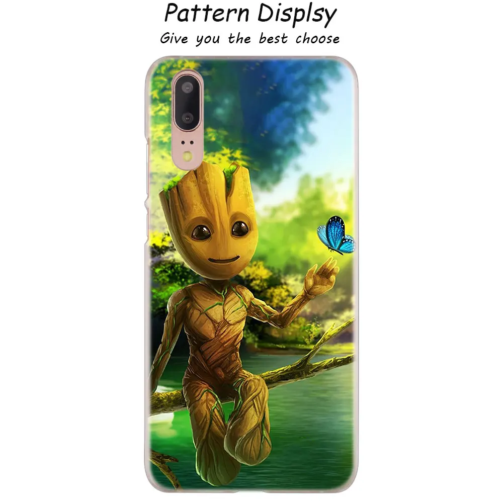 Жесткий чехол Guardians of the Galaxy Marvel для huawei P30 P20 P10 P9 P8 Lite P30 P20 Pro Mini PSmart