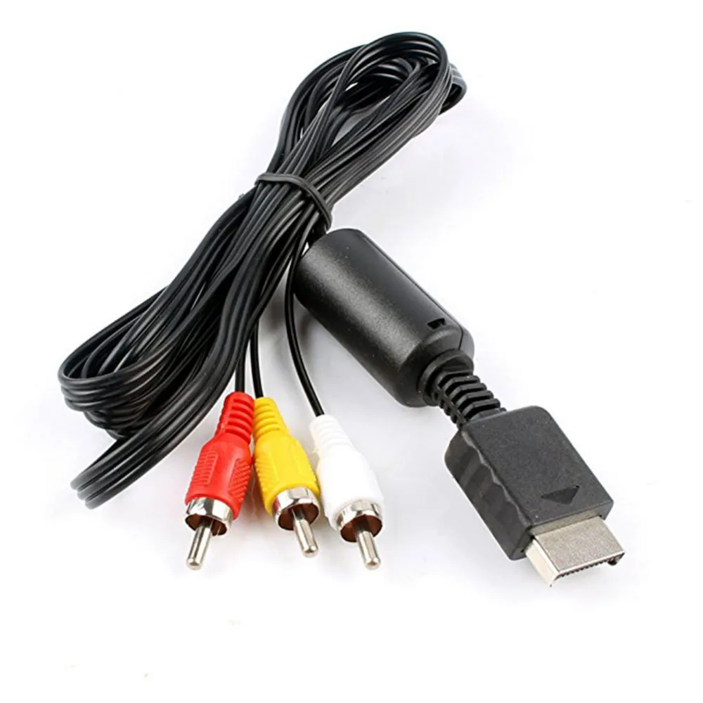 Blueloong 1,8 м для официальный Оригинальные Подлинная SONY RCA/av-разъем/видео кабель для Игровые приставки 1/2/3 аудио/видео кабель