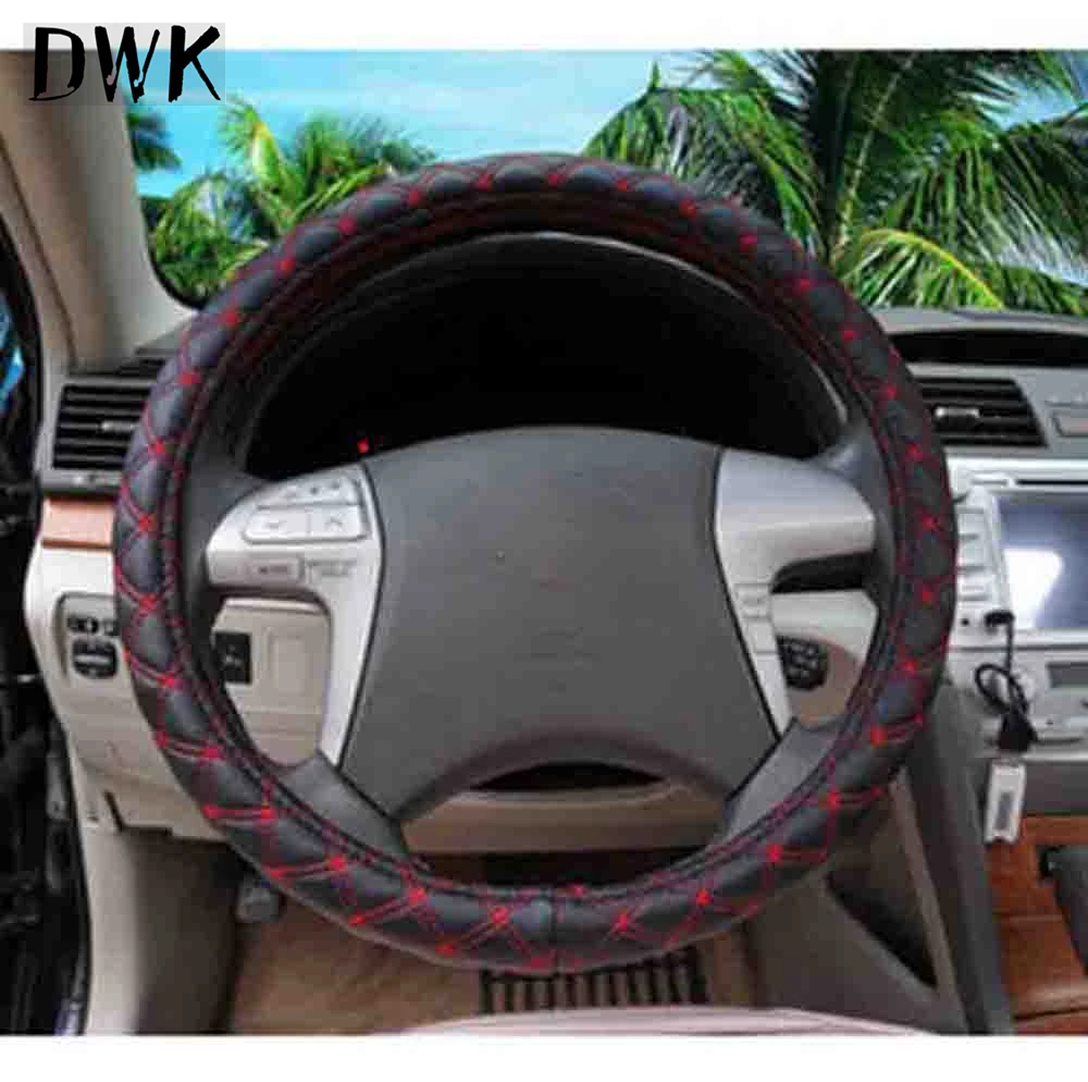 Dwk Four Seasons универсальный чехол на руль из микрофибры серии кожи | Автомобили и