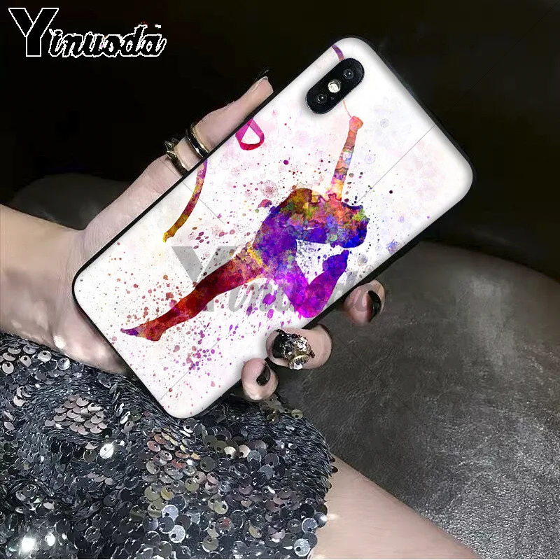 11pro MAX любовь гимнастика Картина маслом DIY Роскошный Высокий протектор на конце