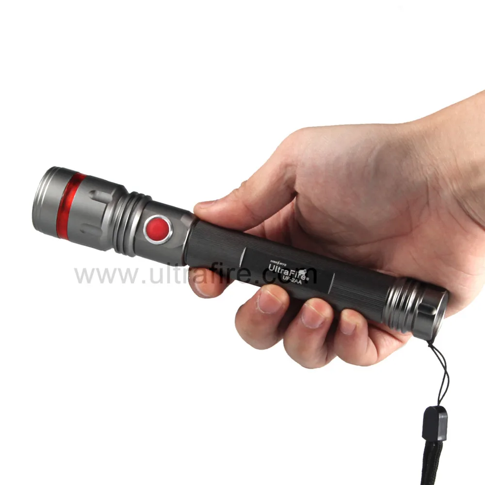 Ultrafire светодиодный фонарик 3 режима масштабируемый фонарь LED taschenlampe лазерная