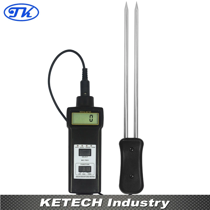 Food Moisture Meter For Paddy Rice Corm Wheat MC-7821 | Инструменты