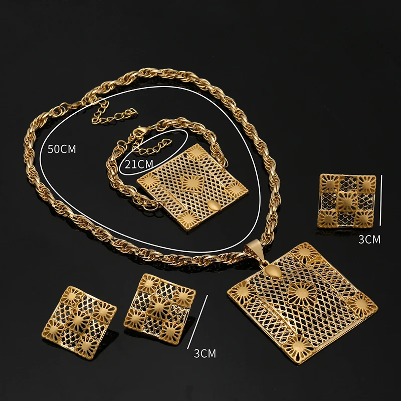 Женские аксессуары Fani ювелирный набор свадебный подарок модные африканские бусы