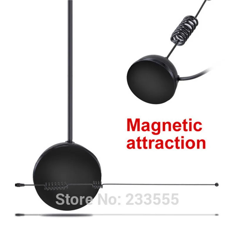 

NEW SP-MS8 SMA-Female Mobile Magnet Base Station Radio Antenna VHF/UHF for Walkie Talkie PUXING QUANSHENG Baofeng UV-5R 888S