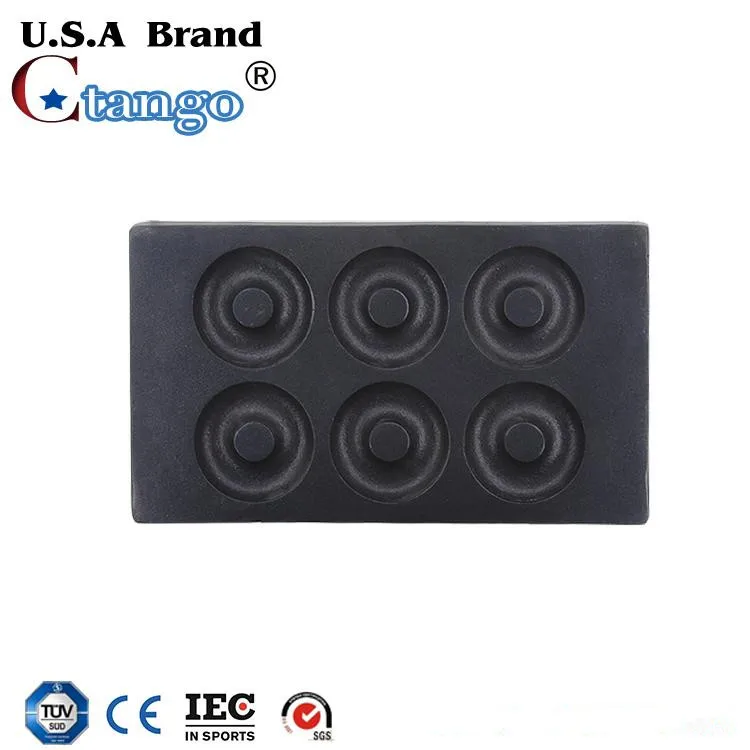 6 шт./времени промышленного мини машина по изготовлению пончиков/электрическая