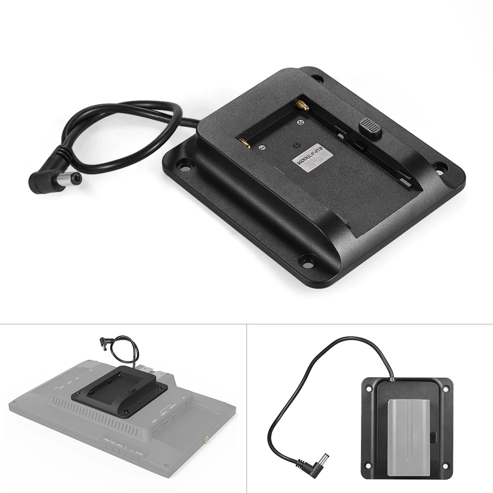 Andoer батарея адаптер Базовая пластина для Lilliput FEELWORLD монитор Sony NP-F970 F550 F770 F970 F960 F750 |
