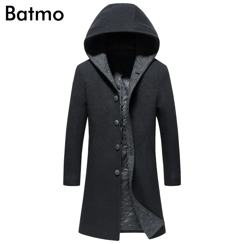 BATMO 2018 Новое поступление зимнее высококачественное шерстяное умное повседневное