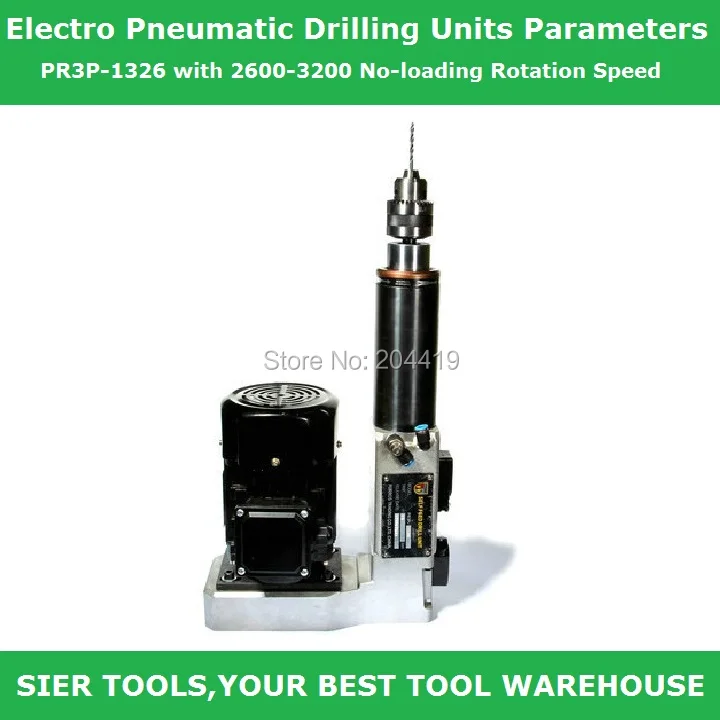 AIR DRILL!/Electro Pneumatic Drilling Units Parameters/PR3P-1326 with 2600-3200 No-loading Rotation Speed | Инструменты