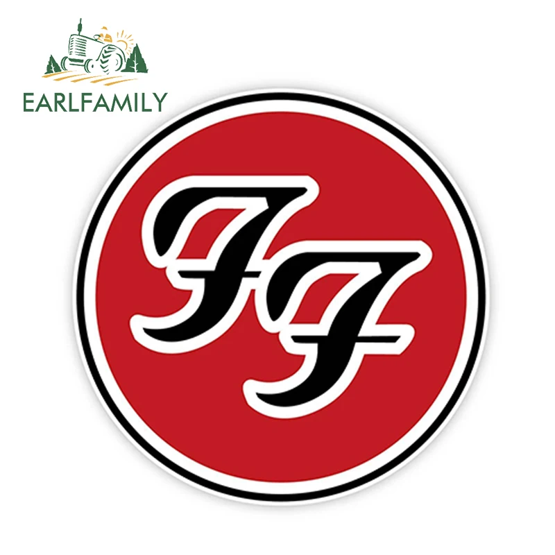 EARLFAMILY 12 см х 12 см Foo Fighters Рок виниловая наклейка, стикер дверной ограничитель окна Сделай Сам наклейки для автомобиля