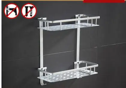 Gold Luxury Bathroom Towel Shelf Bath Toilet Paper Holder Robe Hook Rack Tumble Soap Basket ELG8530 | Обустройство дома