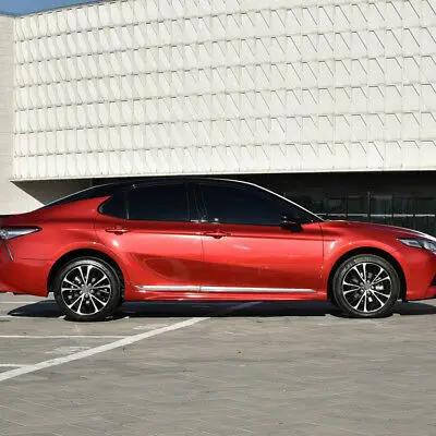 

ABS Хромированная Боковая дверь корпус молдинг крышка отделка 4 шт. для Toyota Camry 2018 2019