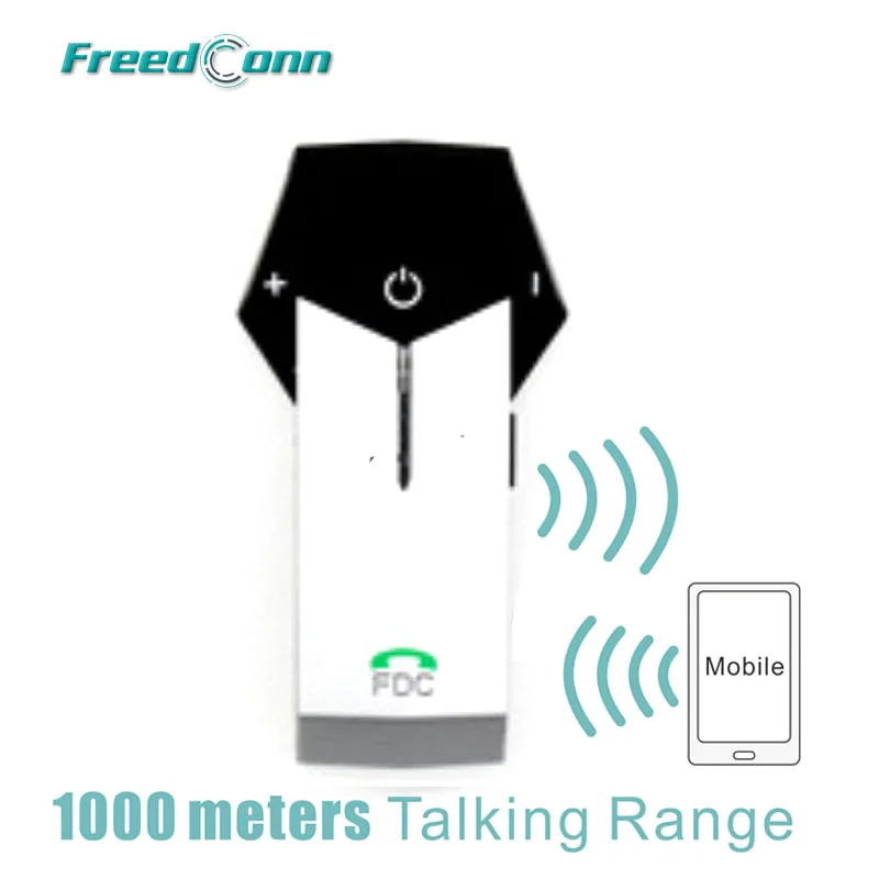 BT мотогарнитура для шлема FreedConn 2 Way 1000 м с поддержкой NFC Tech|intercom colo|bt interphonebt interphone
