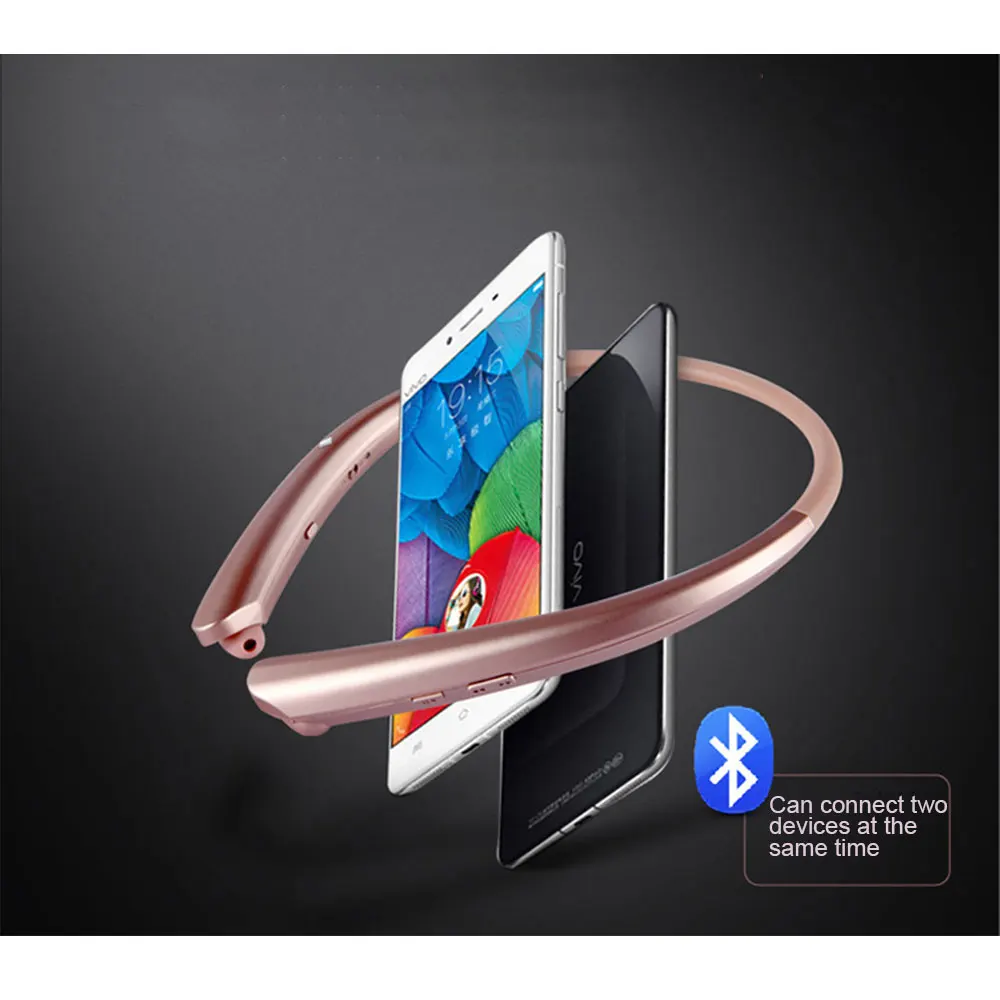 2019 Neck-mounted Bluetooth 4.1/Sports Earphones Wireless Music Headset Supporting Listening To Songs And Making Phone Calls | Электроника