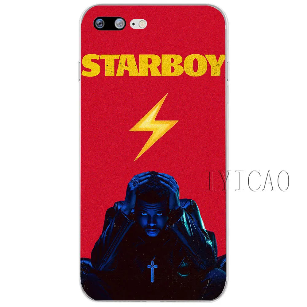 IYICAO выходные дни Starboy поп певица жесткий прозрачный чехол для iPhone XR X XS Max 8 7 6 S плюс