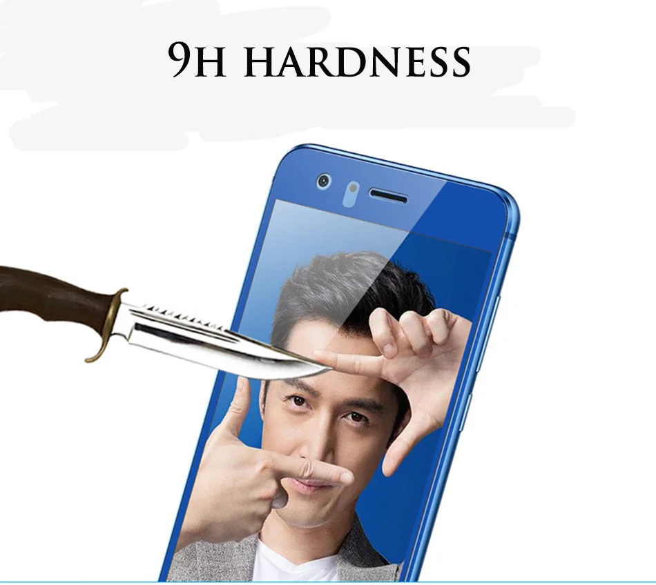 Защитное стекло honor 9 для huawei honor 9, защита экрана hawei honer On honer9 9, закаленное стекло, пленка huawey huawie