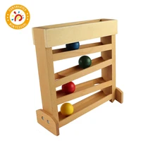 montessori kid toy colored wooden ball visual tracker early childhood education preschool learning educational toys for children