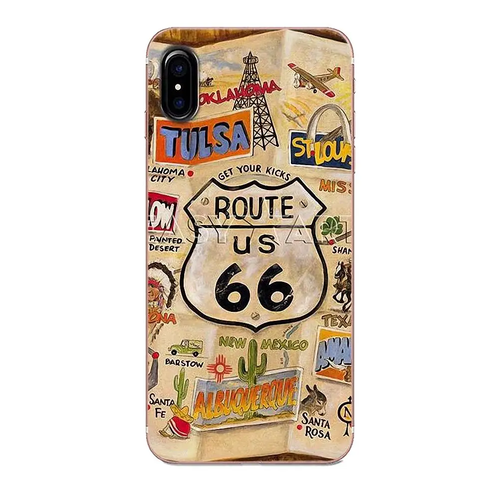 Ретро Route 66 Gt r спортивный ультра тонкий чехол для телефона Xiaomi Redmi Note 2 3 3S 4 4A 4X 5 5A 6 6A