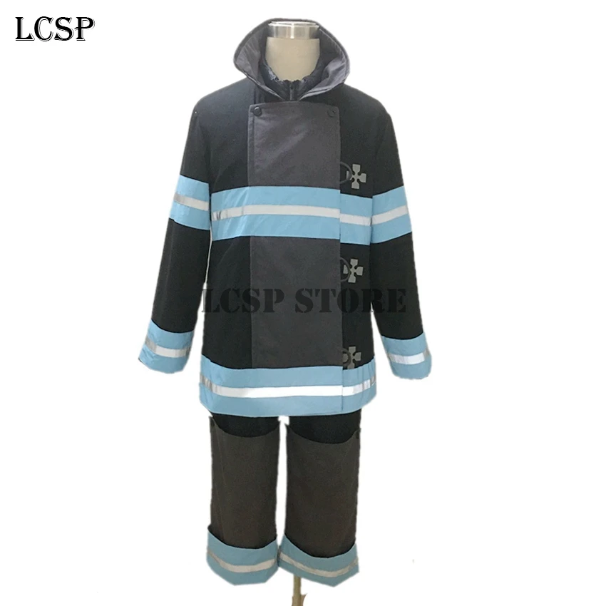 LCSP Enn no Shouboutai Shinra Kusakabe японский костюм для косплея аниме Униформа полный комплект