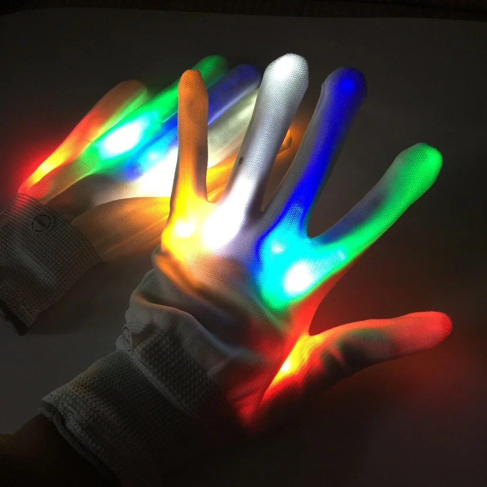 Новогодний подарок танцевальные ранцы перчатки со вспышкой|led new year|led light lightnew year