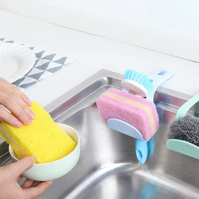 2 шт. Кухня Портативный настенный Присоски Висит дренажный мешок корзина