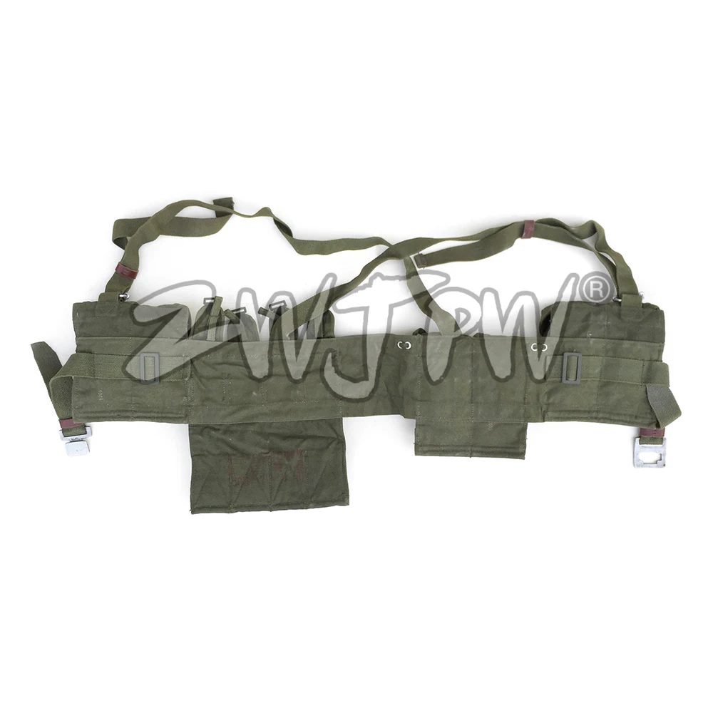 Оригинальный излишки Тип 63 авто Грудь Rig боеприпасы мешок подсумок Вьетнам войны
