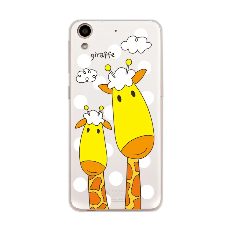 Милый чехол Fundas с животными для htc 628 Desire Dual Sim, мягкий ТПУ с цветами и 3D рельефным кружевом, чехол для htc 626 626w 626D 626G 626S