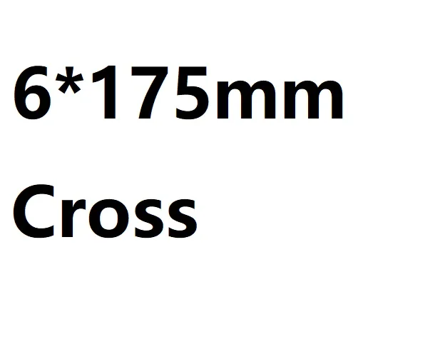 6x175mm Cross 1 шт. 1000 В EDA Набор отверток с изоляцией CR-V материал профессиональный электрик отвертка крестовая шлицевая отвертка инструменты - Цвет: 6x175mm Cross