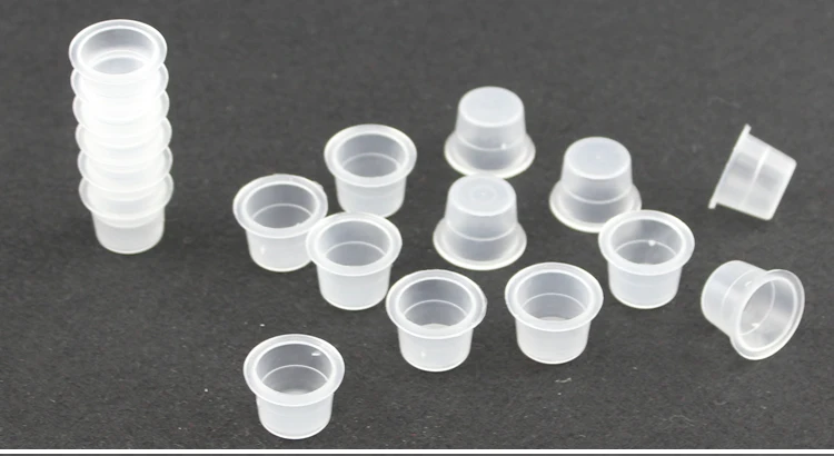 

Big Size Plastic Tattoo Ink Cups Tattoo Cap Supplies Tattoo Gun Needles Tattoo Accesories Free Shipping
