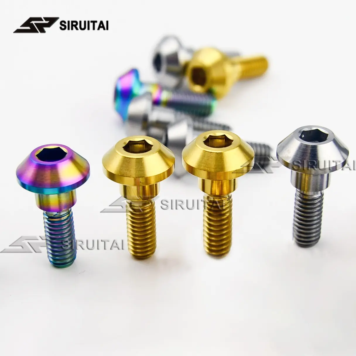 6 шт./титановый мотоциклетный винт с головкой M6x20mm Yamaha тормозной дисковый