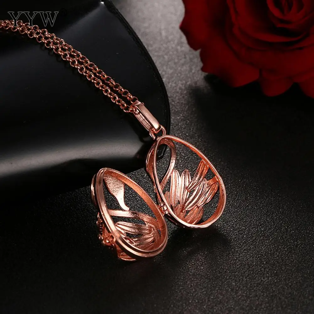 YYW лебедь форма ароматерапия с парфюмом кулон эфирное масло диффузор медальон