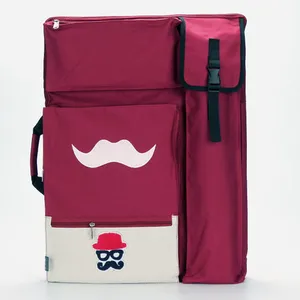 Сумка для рисования с усами, водонепроницаемая большая товары для рукоделия, ранец для художников, 50 х65 см