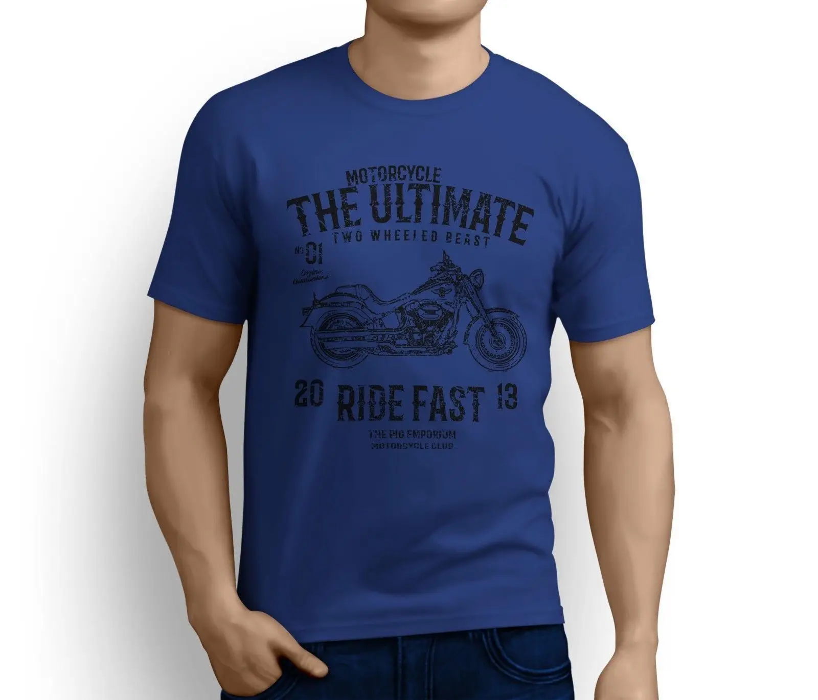 

Brand T-Shirt Men 2019 Fashion Ultimate American Motorbike Inspired Motorcycle Art T-shirt Print T-Shirt Men Harajuku