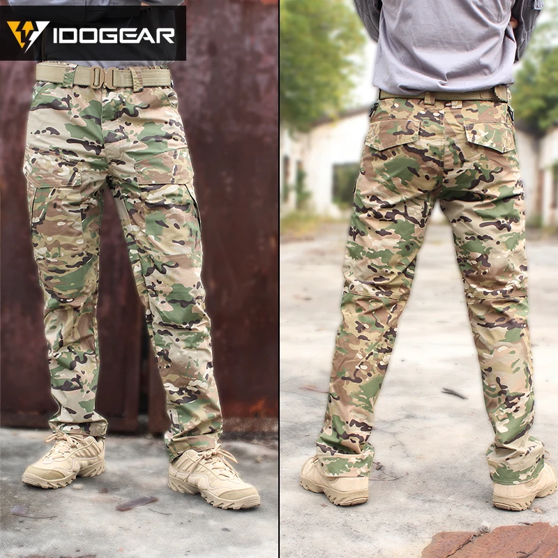 Тактические штаны IDOGEAR M2 охотничьи боевые брюки страйкбольные camoflage MultiCam