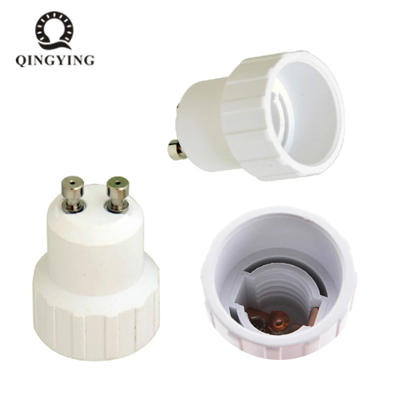 

Цоколь для лампы GU10-E14 QINGYING
