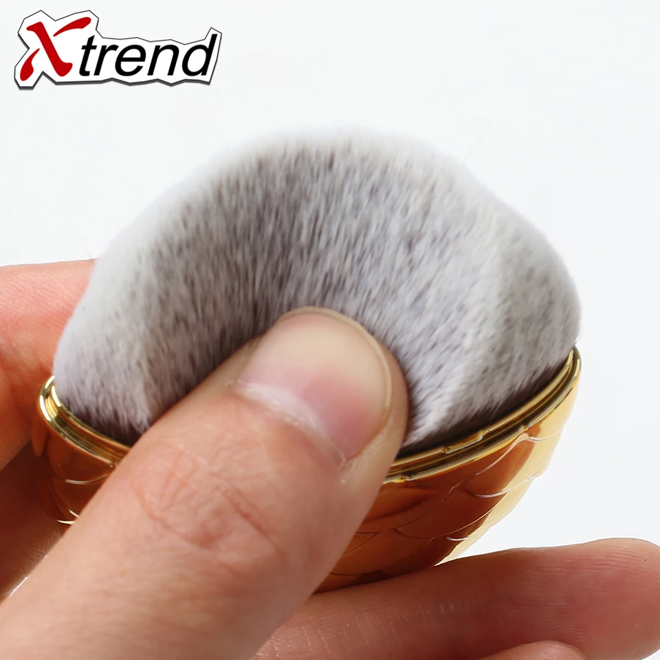 Высококачественные милые кисти для макияжа с русалочкой пудра румяна контурная