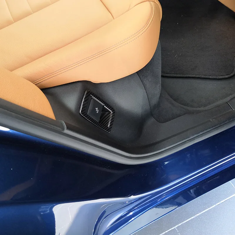 2 шт. для BMW X3 G01 2018 из углеродного волокна АБС-пластик Регулируемый Чехол второго