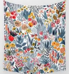 1 шт. новинка цветочный настенный гобелен богемный декор пляжное полотенце для