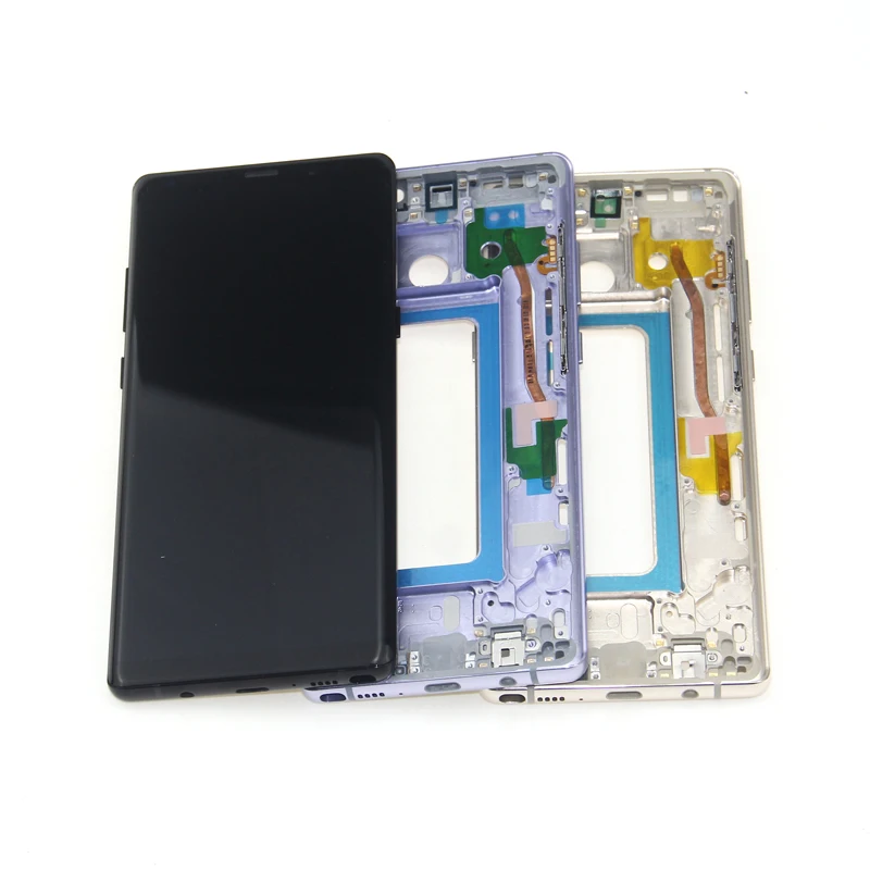 1 шт. для SAMSUNG GALAXY Note 8 LCD Note8 дисплей сенсорный экран дигитайзер сборка Amoled