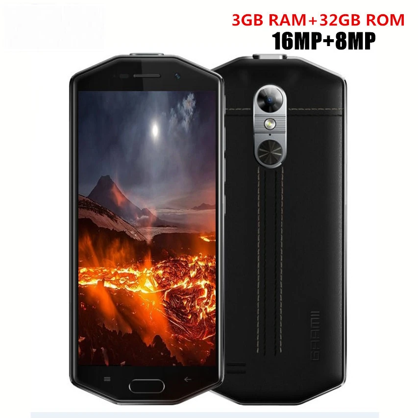 G1 смартфон Fringerprint 3 ГБ ОЗУ 32 Гб ПЗУ 5 дюймов 16MP SOS 3100 мАч батарея четырехъядерный