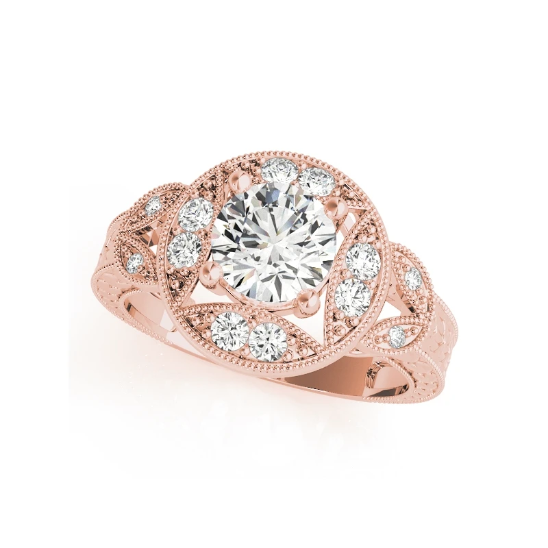 

QYI Silver Rings 925 sterling jewelry Big Round Rings For Women Real Pure 1 ct Zircon Multi-stone Engagement Ring