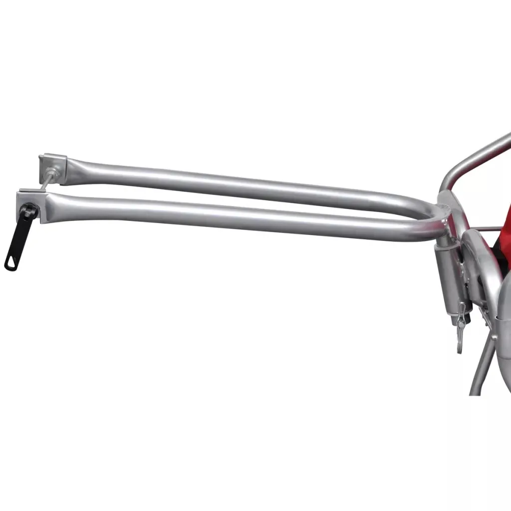 VidaXL VéLo моно-колесо Трейлер с сумкой стабильный и прочный многофункциональный