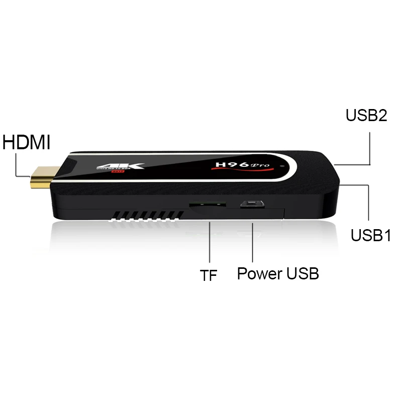 Xinways H96 Pro Android 7 1 ТВ приставка Amlogic S912 Восьмиядерный 2G 16G Мини ПК палка 2 4G/5G Wifi BT4.1 4K