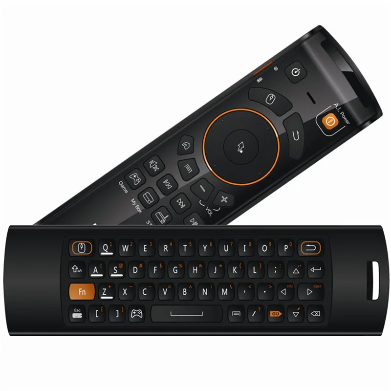 JRGK F10 Deluxe 2 4 GHz беспроводные игровые клавиатуры Fly для Smart Android Mini PC TV Box Air Mouse